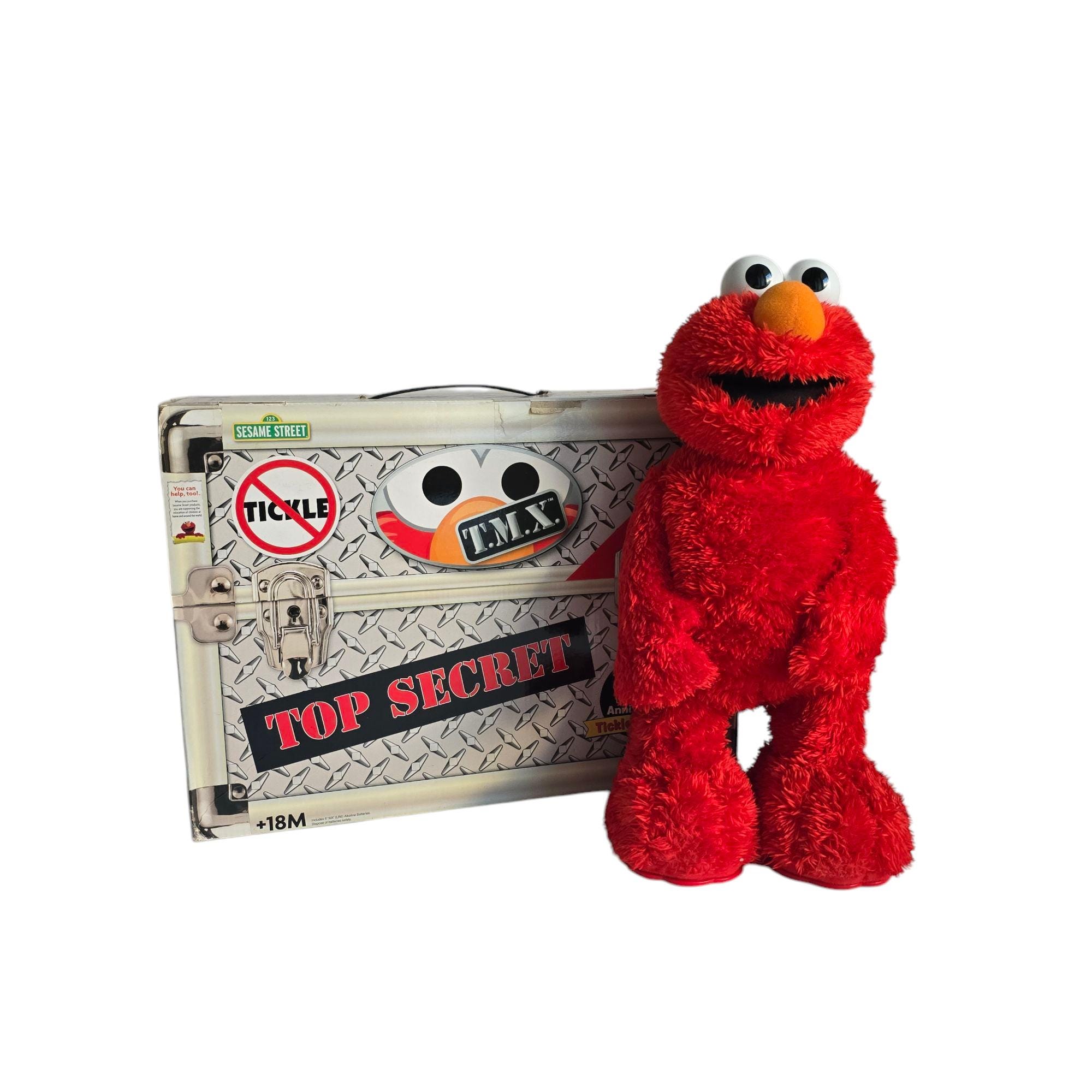 Vintage Legendary Tickle Me Elmo Fisher Price Sesame Street in