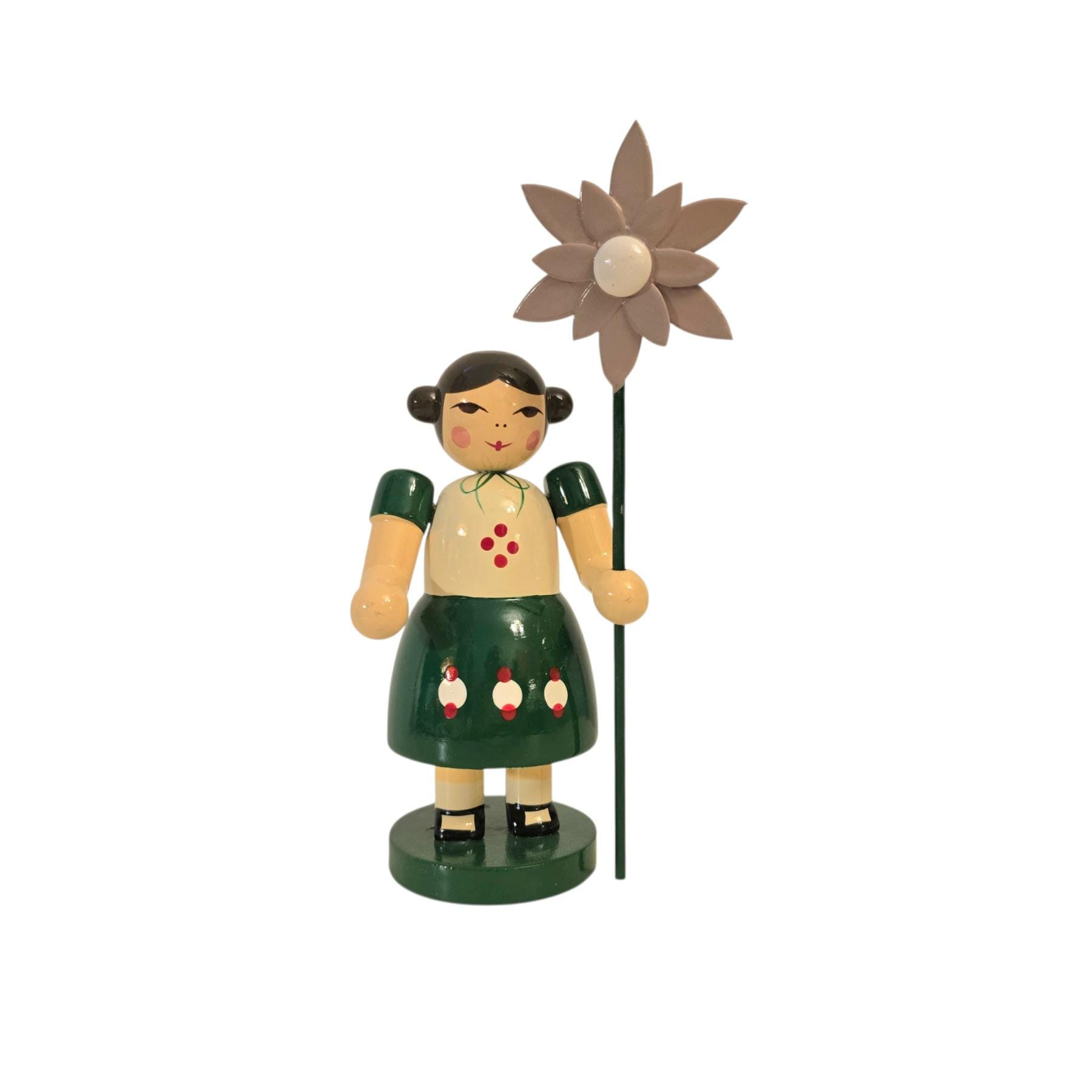 Erzgebirgische Volkskunst フラワーチルドレン 木製 German Flower Children Erzgebirge - Etsy
