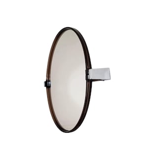Vintage Allibert German Rare round  Bathroom Vanity Mirror Unused 1977