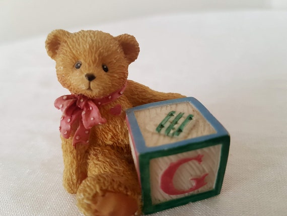 Vintage Cherished Teddies Figurine, Priscilla Hillman Enesco