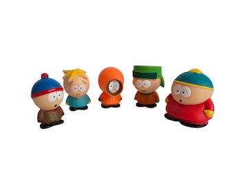 Vintage South Park Sammelfigur PVC aus den 1990er Jahren — eine aus der Serie