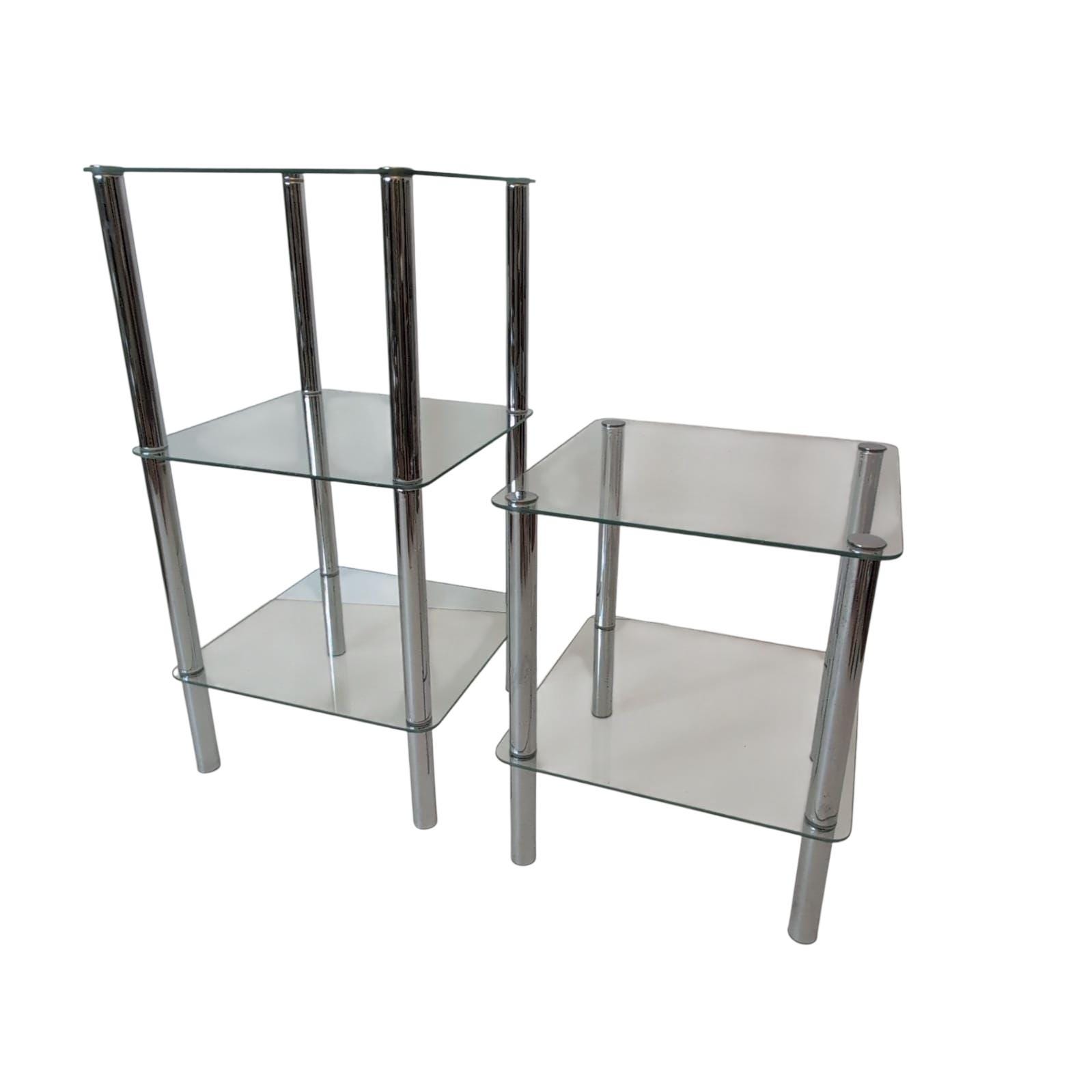 Vintage Mcm Chrome Side Table - Etsy Canada