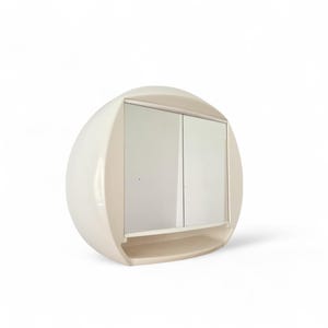 Vintage Space Age Wardrobe Pierre Paulin Bathroom by Allibert 1970s