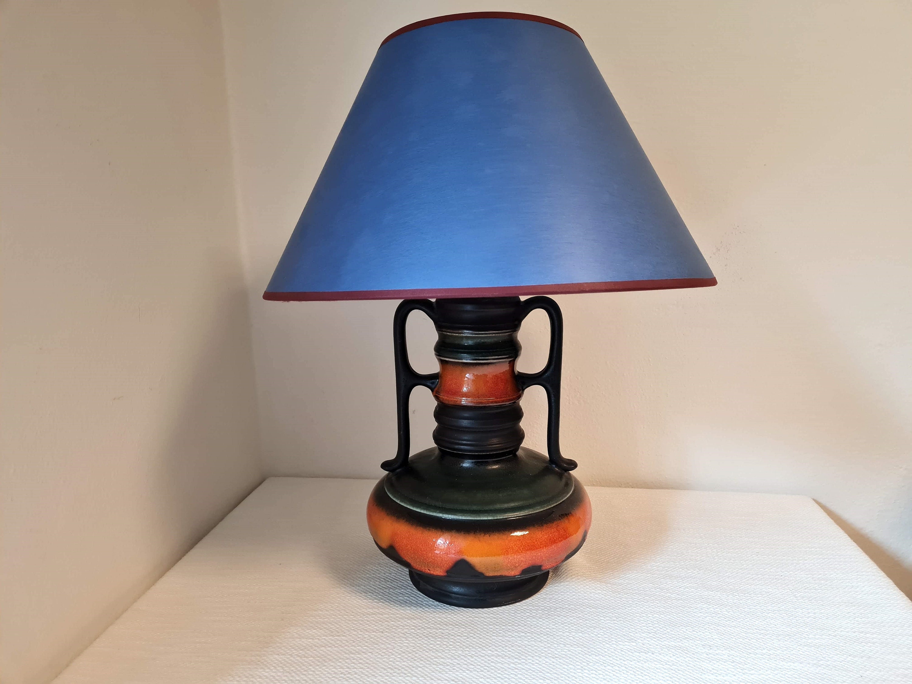 fat lava ファットラバテーブルランプドイツ70's