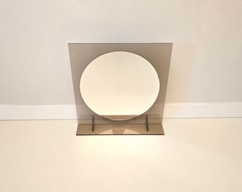70’s ガラスシェルフ　ミッドセンチュリー　モダン A*I様 美品 ミッドセンチュリー ガラスシェルフ 透明ラック