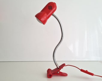 Vintage clamp spot MEMPHIS style lamp design 1990s