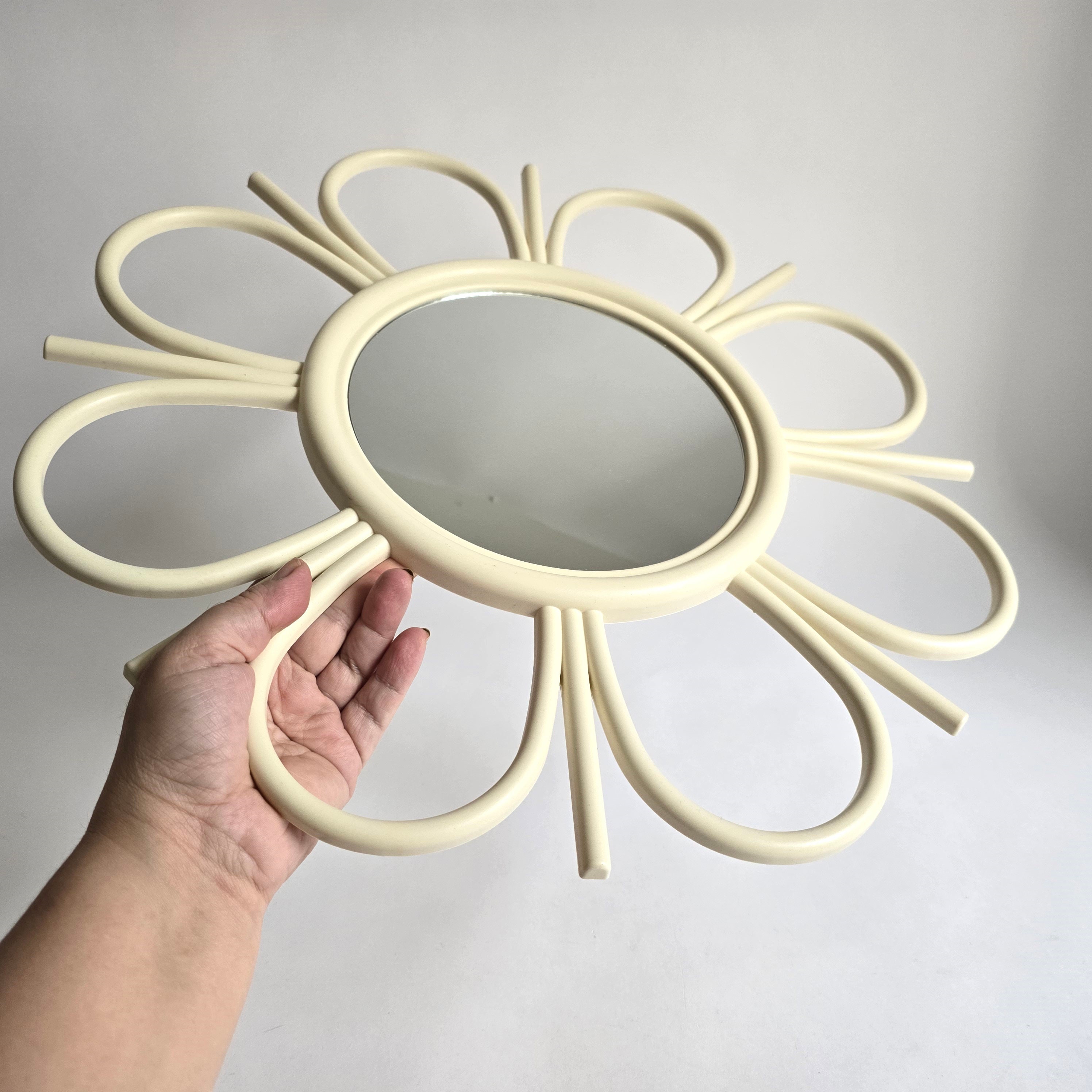 ヴィンテージ ミッドセンチュリー プラスチック ウォールミラー 