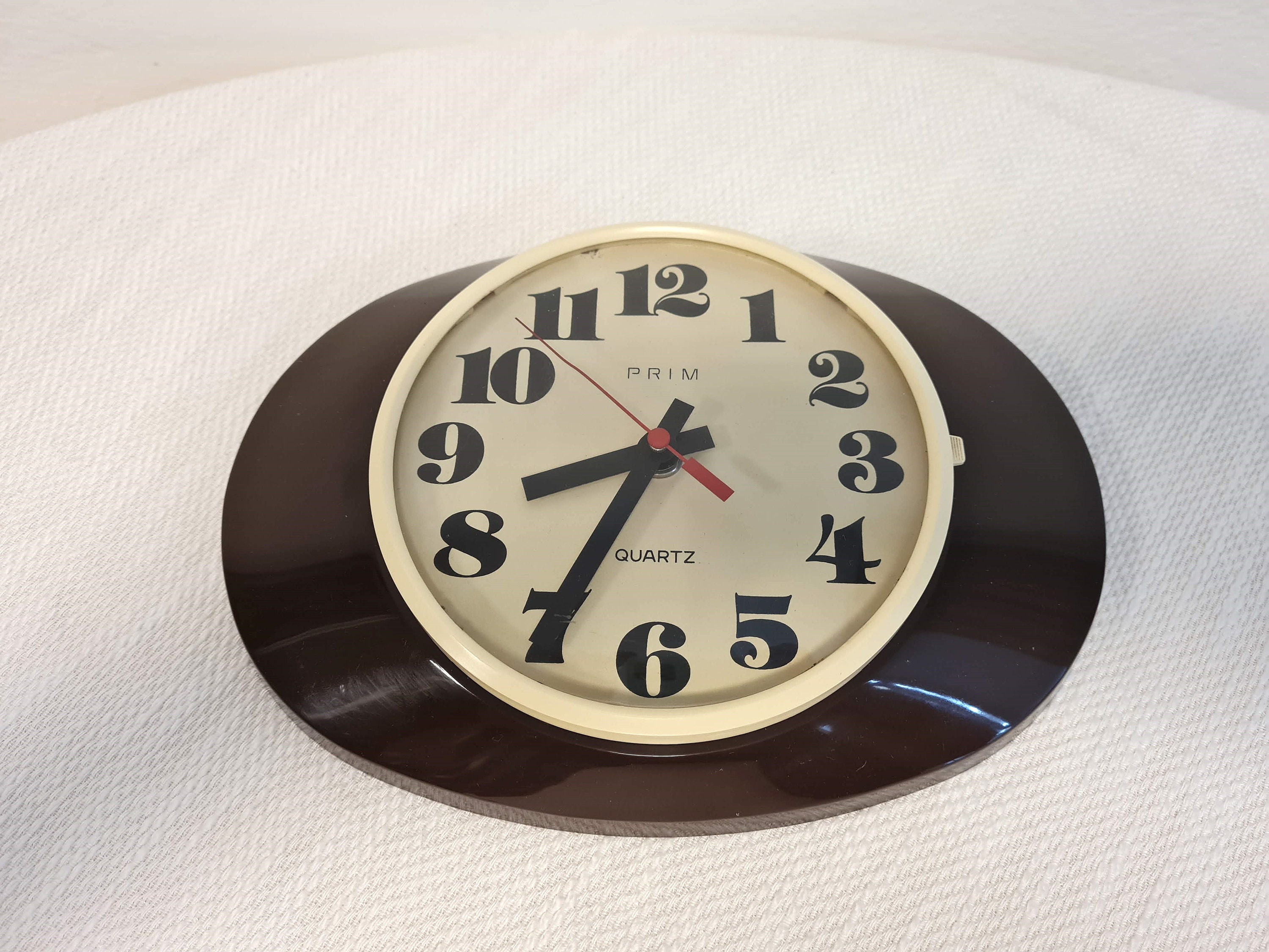 Vintage Space Age Atomic Wall Clock Prim Czechoslovakia - Etsy