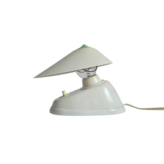 Vintage Czechoslovakian Bauhaus Bakelite Table Wall Lamp