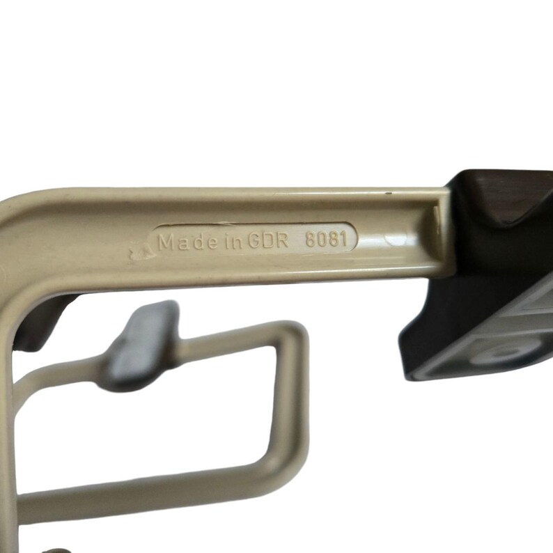 Vintage Space Age Bathroom Wall Mounted Towel Rack Made in GDR 70s Etsy