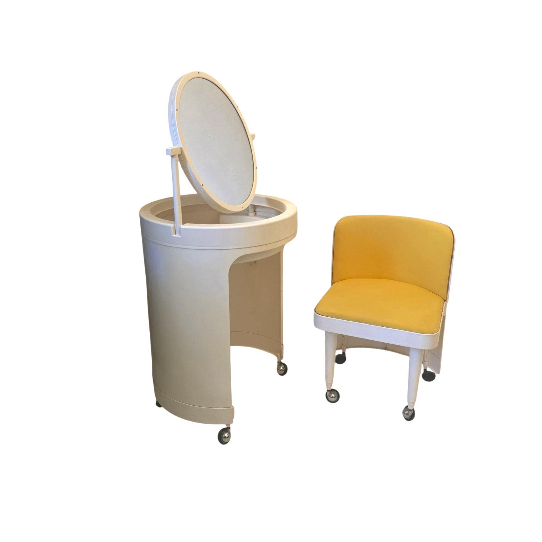 Vintage Space Age Studio Kastilia Silvi Rare Italian Modern Vanity