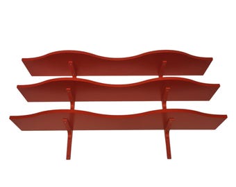 ヴィンテージ ウォールシェルフ 赤い棚 (IKEA 製) - Etsy 日本