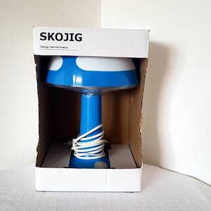 Vintage new mushroom IKEA desk  lamp Skojig in original box