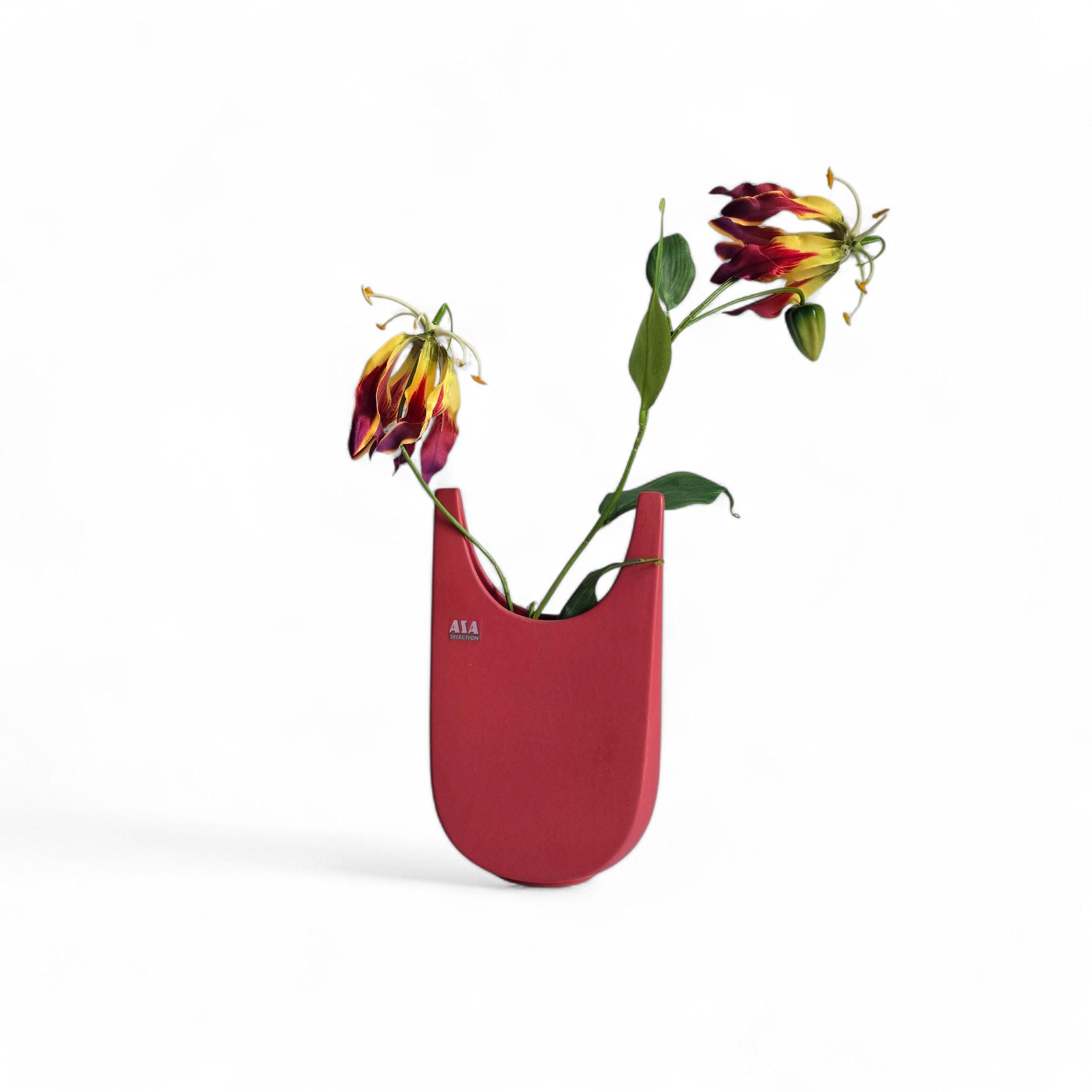 Vintage Postmodern ceramic vase Asa selection