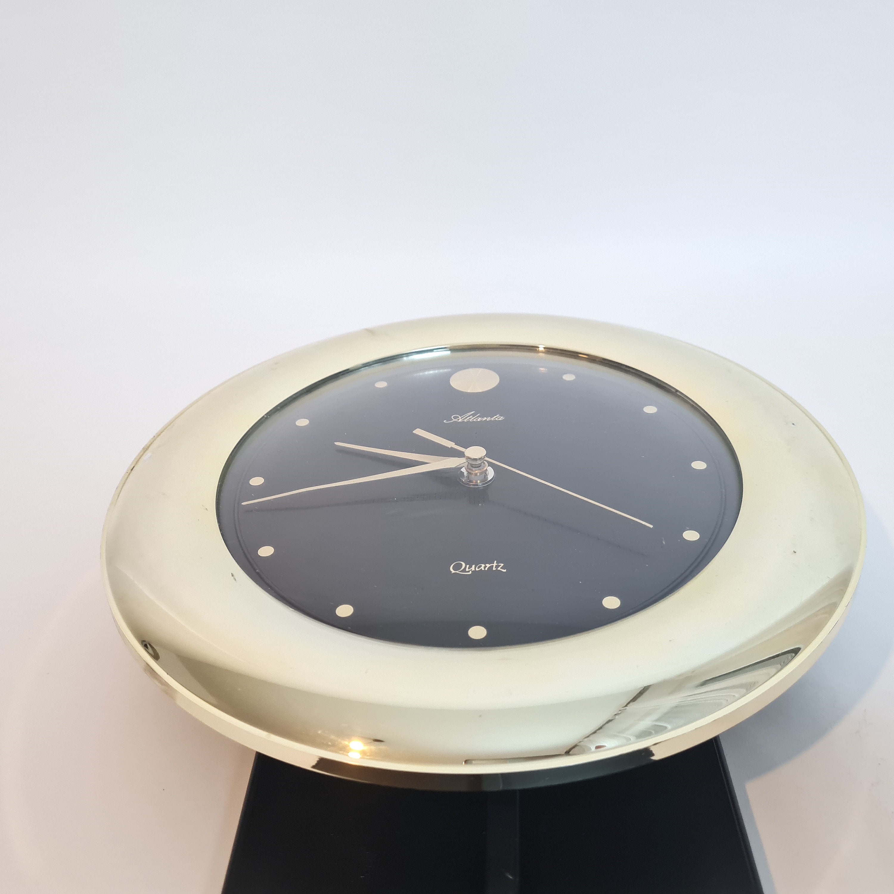 Vintage Postmodern Plastic Wall Clock With a Pendulum 80s - Etsy