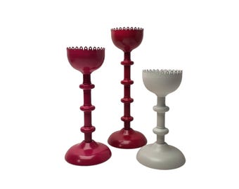 Vintage retro Ikea candlestick Vintage metal candle holder