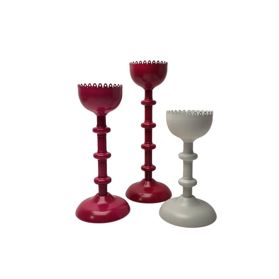 Vintage Retro Ikea Kerzenständer Vintage Kerzenhalter aus Metall