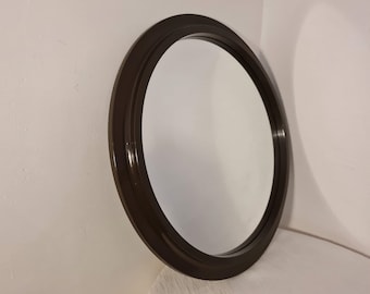 Vintage Mid century Modern Plastic Wall Mirror made in GDR 80s