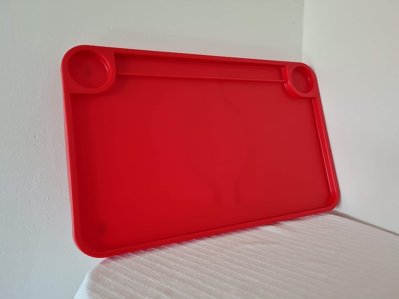Vintage plastic Laptop bed tray with folding legs Etsy