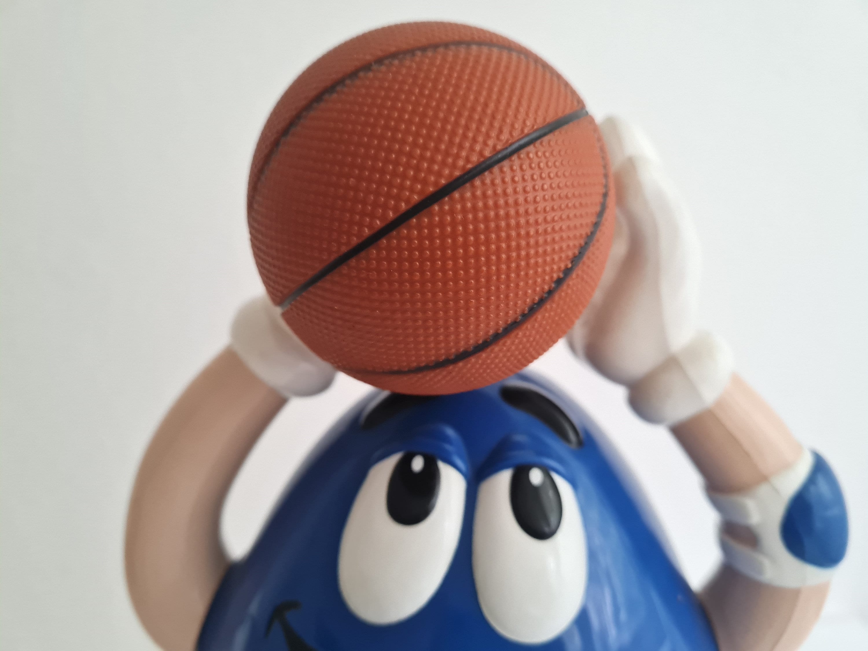 ヴィンテージ ビッグ ブルー M&Ms キャンディ ディスペンサー