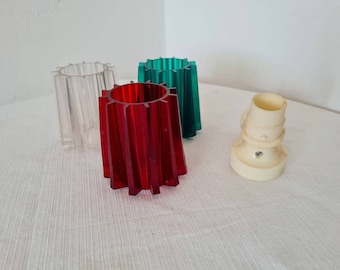 Vintage Mid-Century Changing Shade Night Light