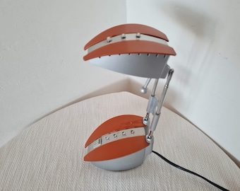 Vintage Memphis Milano Style telescopic table lamp 1990s