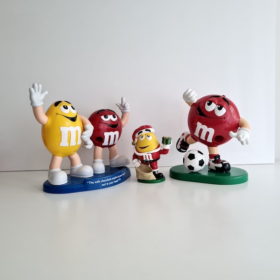 Vintage Collectible Big Yellow M&ms Lamp Plastic Figure - Etsy