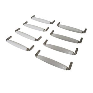 Puxador vintage IKEA de 10,8 cm para móveis, cômoda, armário de cozinha.