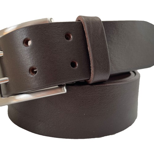 Premium Italian Leather Mens Belt Circa - Etsy