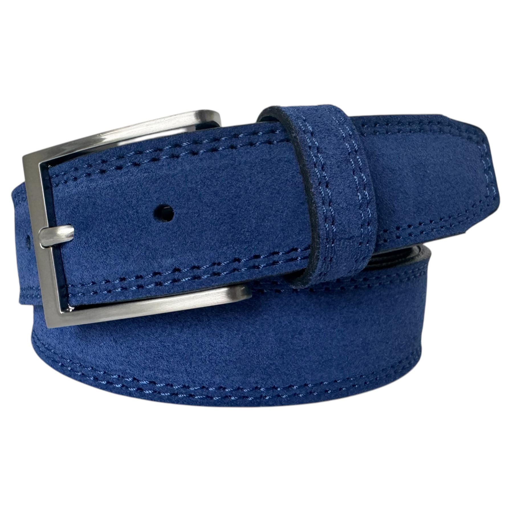 royal blue designer belt