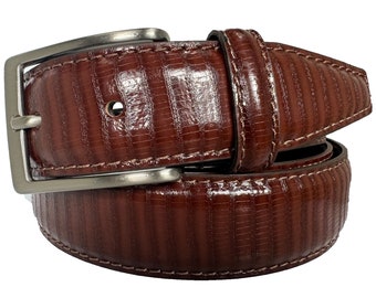 Coach Exotic Skin Genuine Lizard Brown Belt Removable Silver  display picture 2