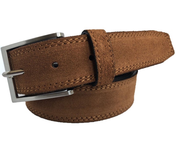 Toscana Mens Italian Suede 40mm Belt main image 1