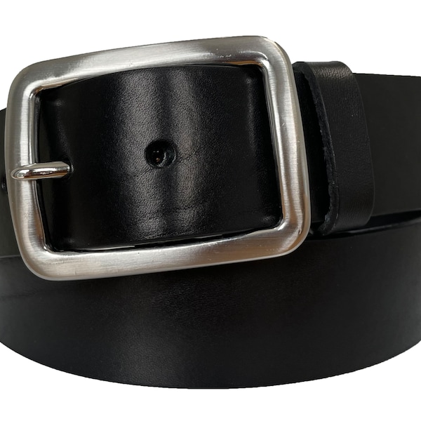 The Cordova Black Patent Leather Belt