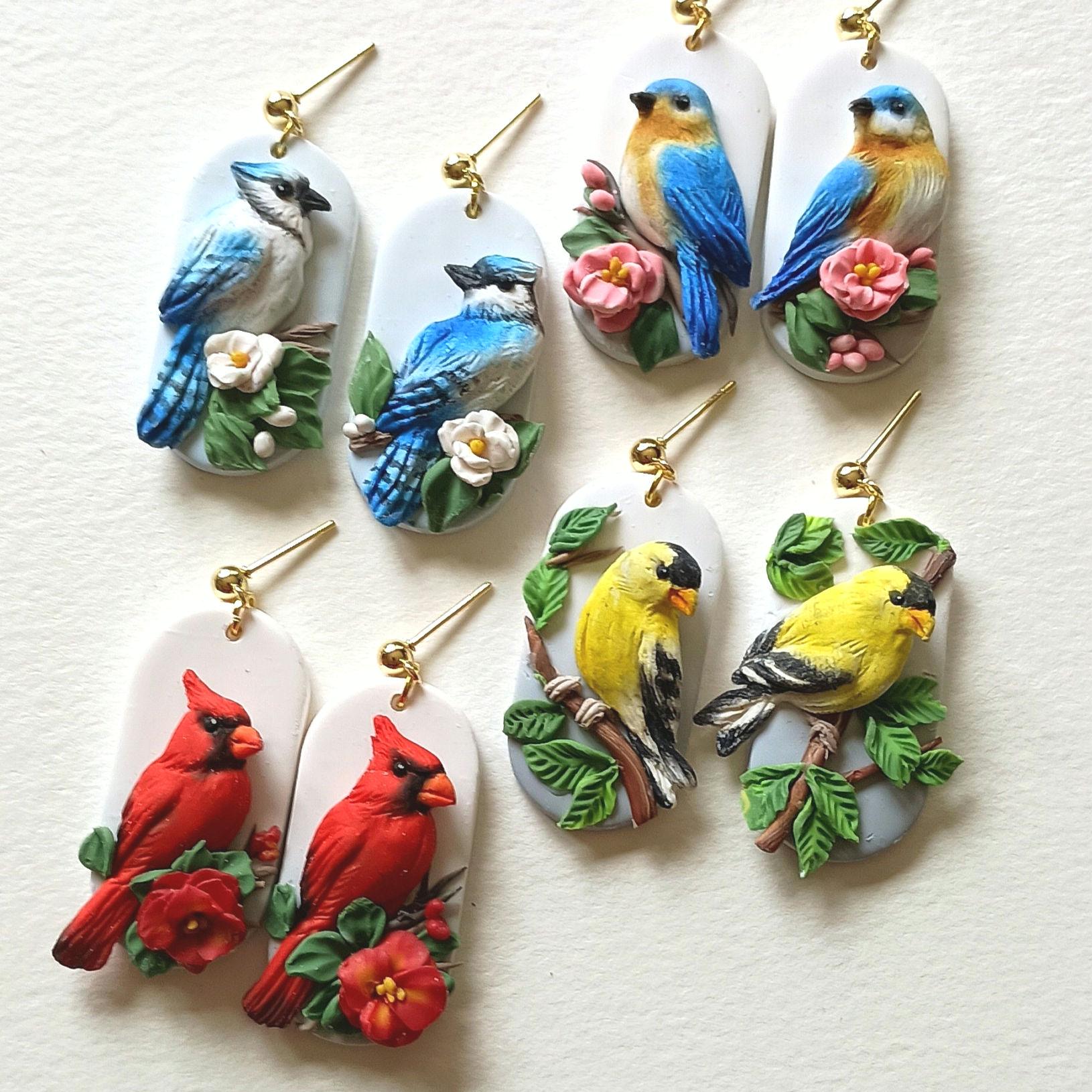 Vintage Clay Birds - Etsy Australia