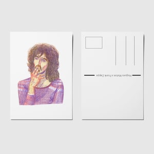 Frank Zappa Postkarte