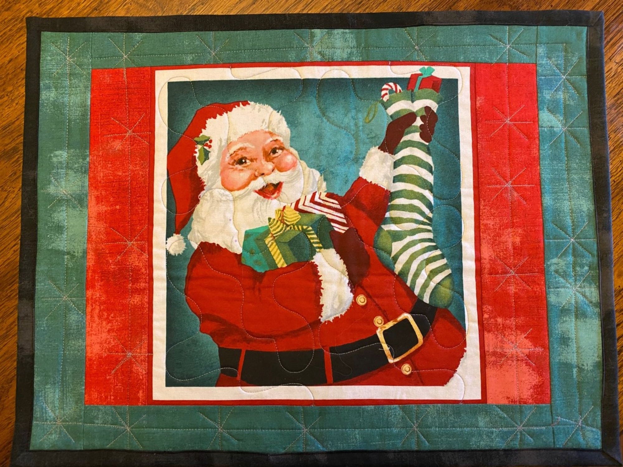 Choice of Santa Placemats Etsy