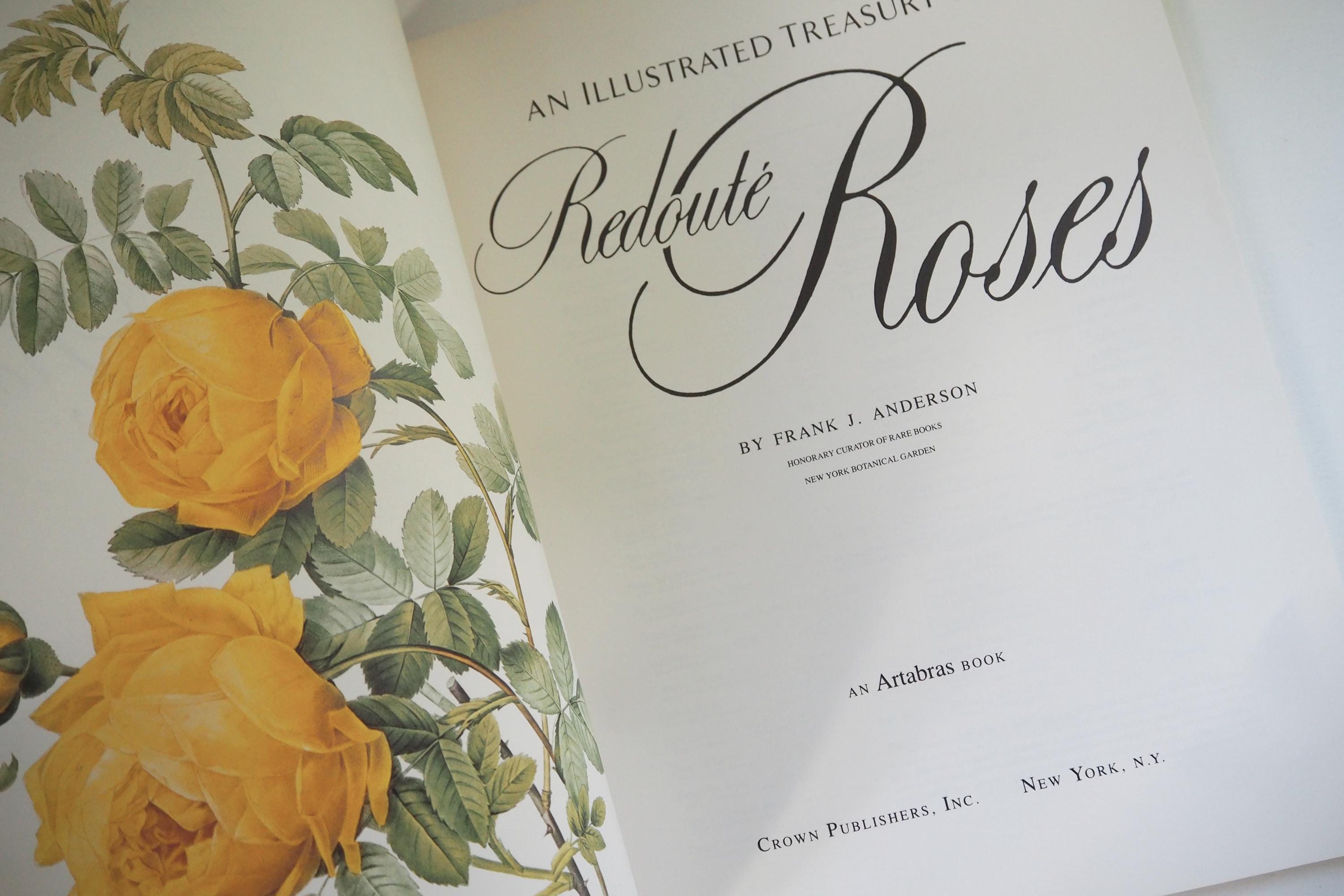 本39／ハードカバー薔薇画集 The Roses： ルドゥーテ Les Roses バラ