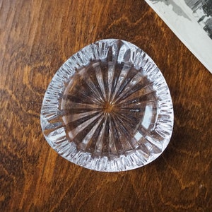 Vintage glass ashtray | Vintage ashtray | Glass ashtray | Small vintage ashtray