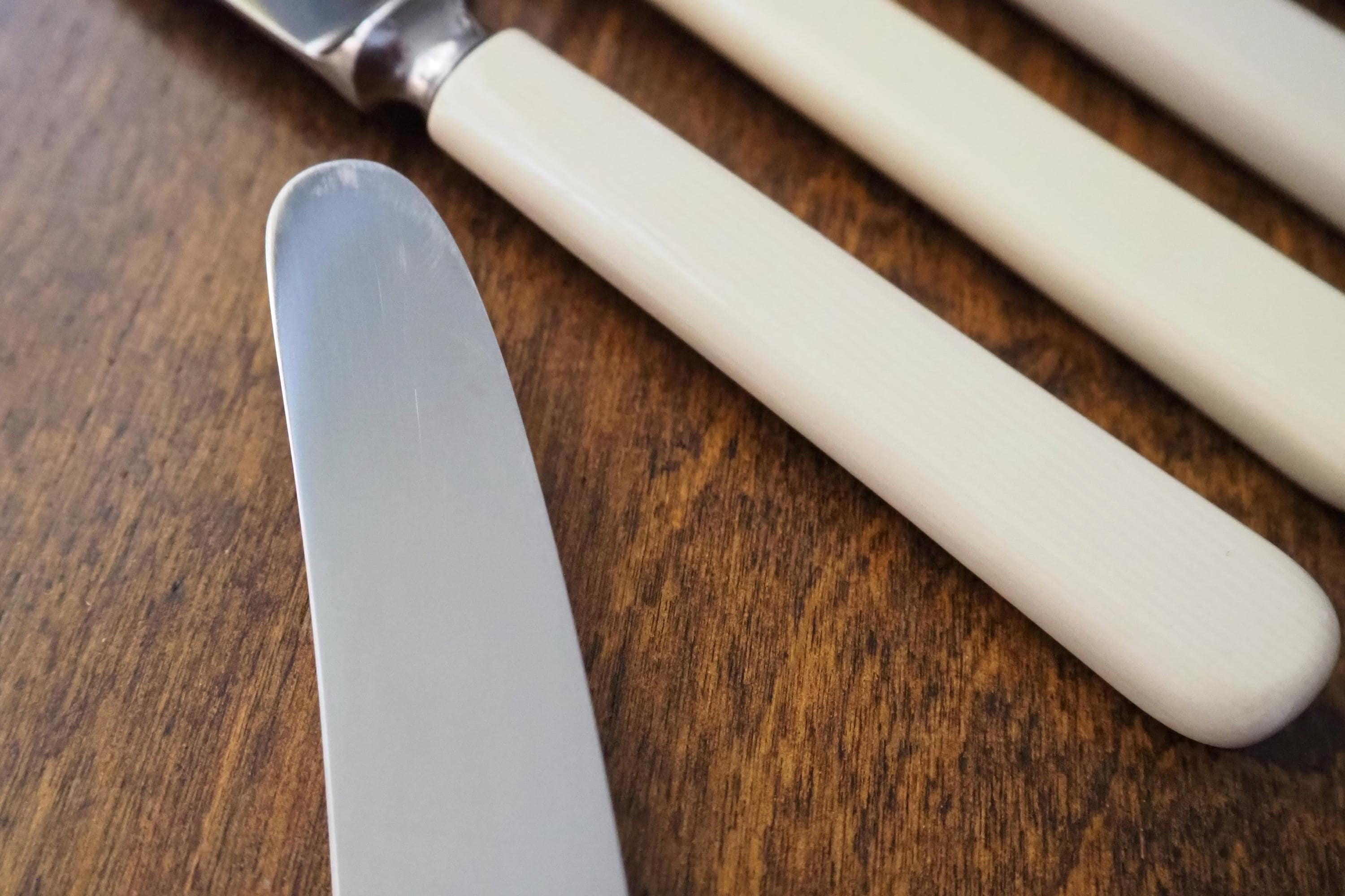 Set of Six Vintage Knives | Sheffield Knives | Vintage Stainless