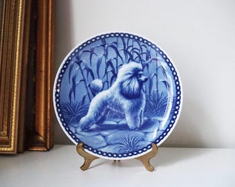 Vintage Tove Svendsen Plates | Vintage Poodle Wall Plates