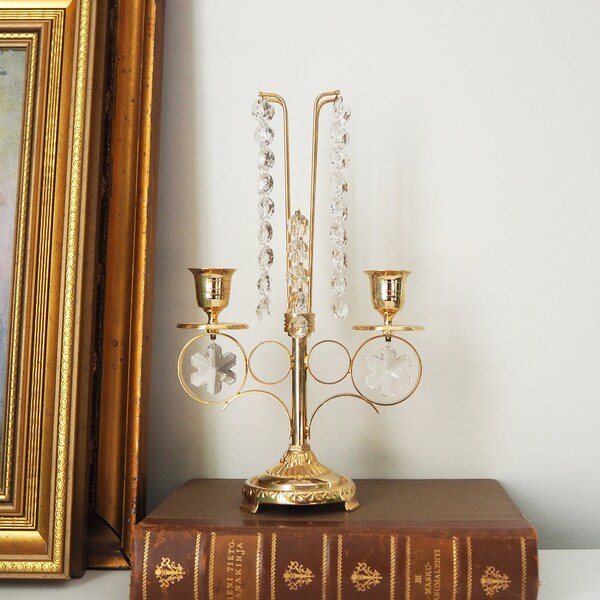 Gold Candelabra Etsy
