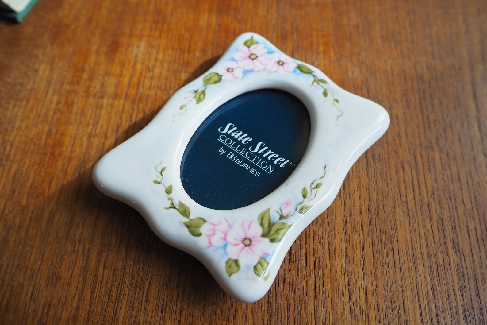 Vintage Ceramic Photo Frame Ceramic Photo Frame Burnes of Etsy