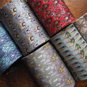 Vintage silk tie | Vintage Marja Kurki tie | Marja Kurki silk tie | Patterned silk tie | Colorful silk tie | Wide silk tie