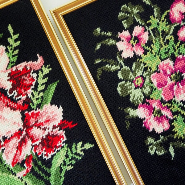 Needlepoint Wall Art Etsy