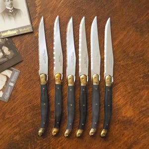 Laguiole inox knives - Etsy 日本