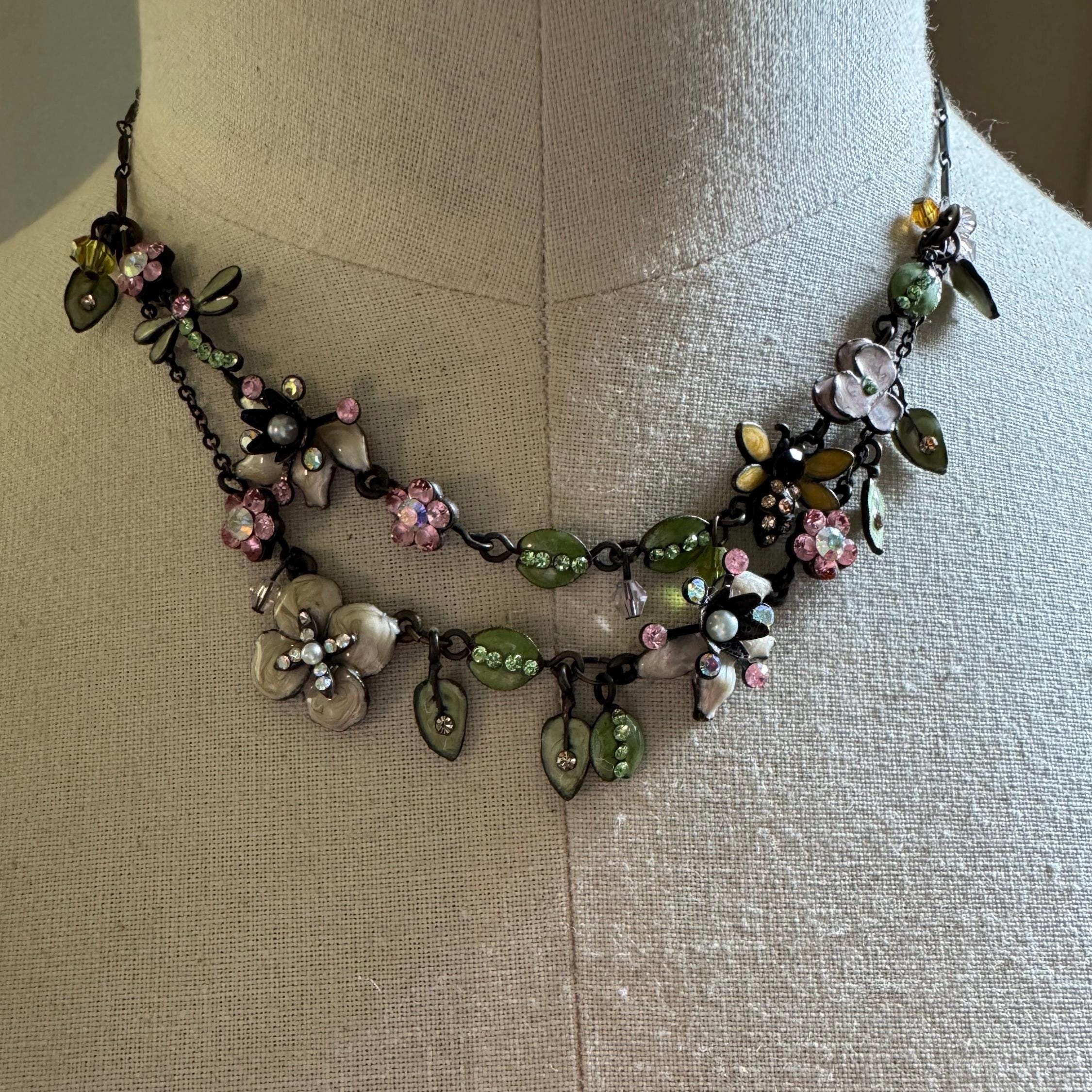 French Vintage La Maison Nereides Necklace. Les Nereides Paris 