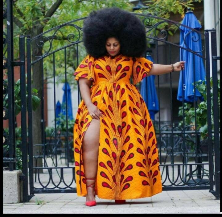 Plus Size African Dress -  Israel