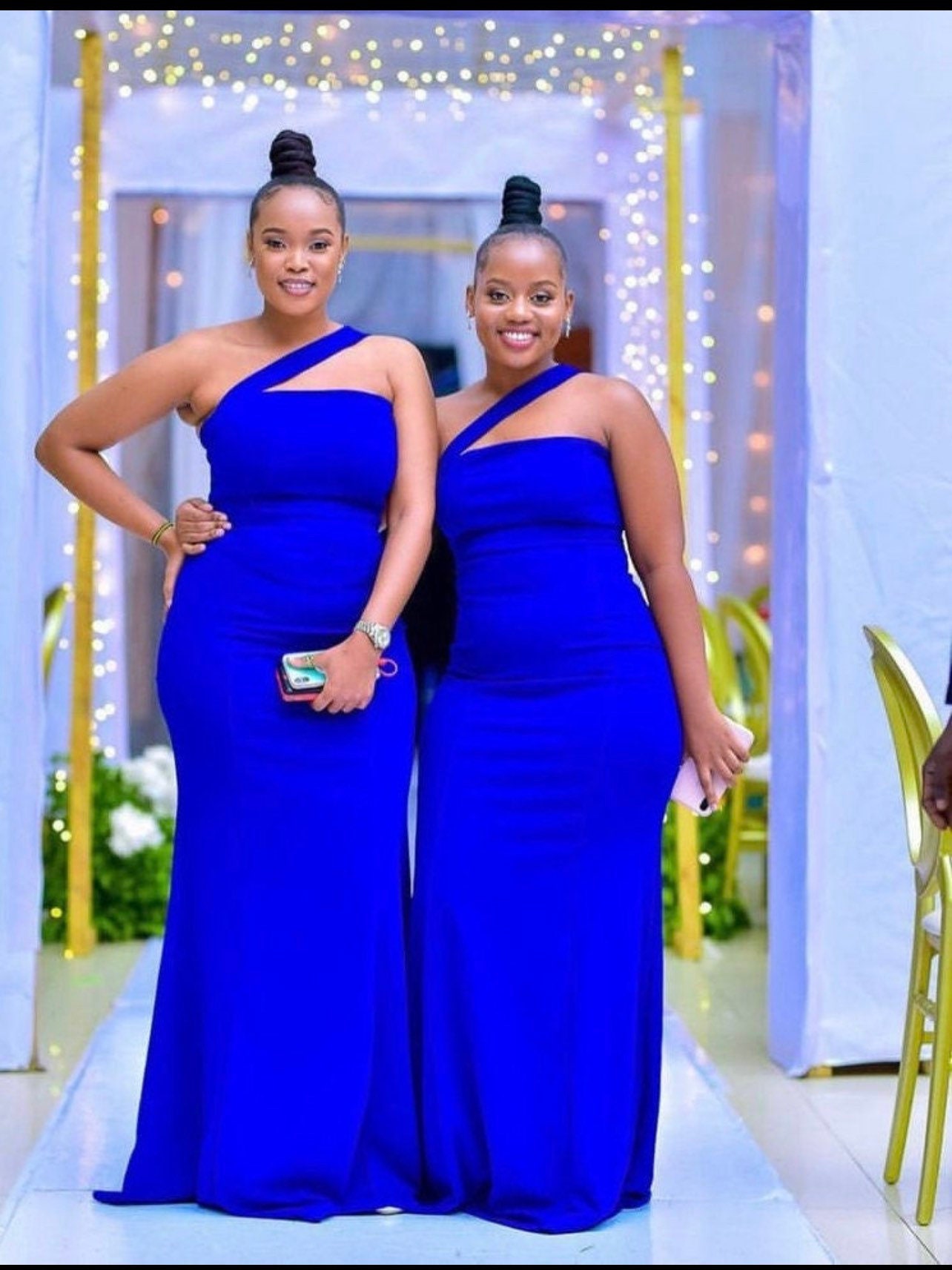 Blue Silk Designer Gowns For Wedding – Gunj Fashion