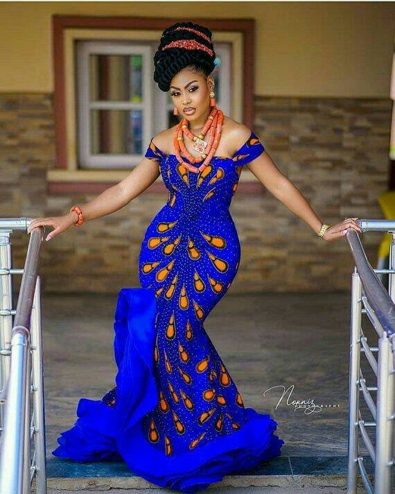 african wedding dress