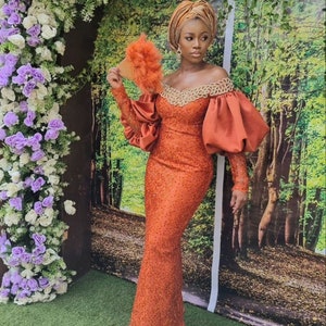 Fitted lace dresses, African party lace dress, women fashion dresses, African women clothing, wedding lace dress, African women wear